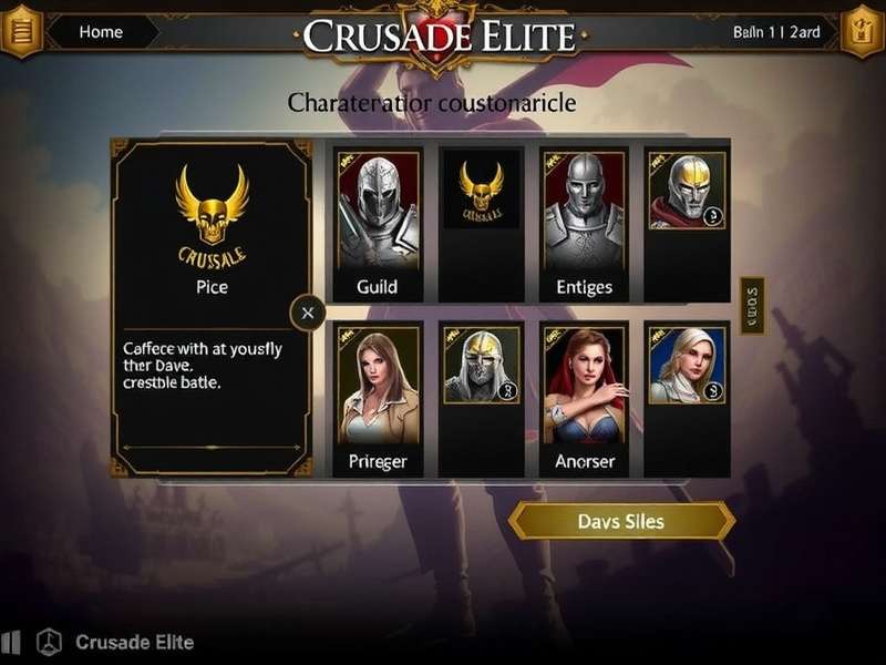Crusade Elite Guild Battle